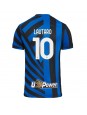 Billige Inter Milan Lautaro Martinez #10 Hjemmedrakt 2024-25 Kortermet